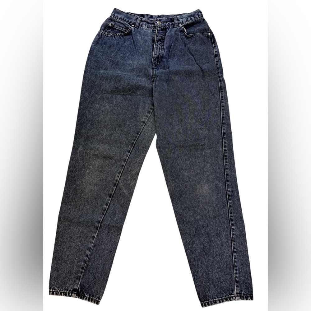 Levi’s 900 Series Womens 14 High Rise Mom Jeans Vintage Tapered Black/Blue Denim